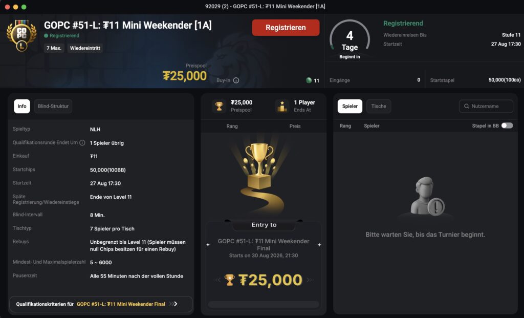 CoinPoker Mini Weekender 11