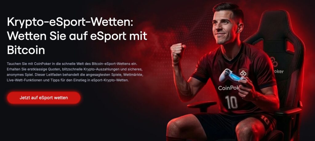 CoinPoker Sportwetten Sportsbook Wetten Bets - eSport eSports