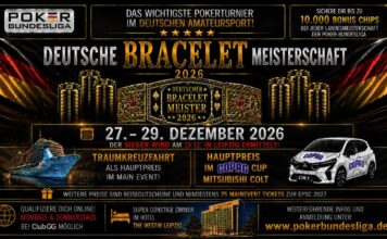 Kreuzfahrt & Mitsubishi Colt – Die Deutsche Bracelet Meisterschaft 2026 schippert mit dicken Preisen nach Leipzig! Deutsche Bracelet Meisterschaft 2026 - quer