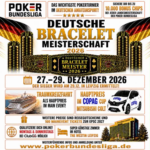 Deutsche Bracelet Meisterschaft 2026 - quer