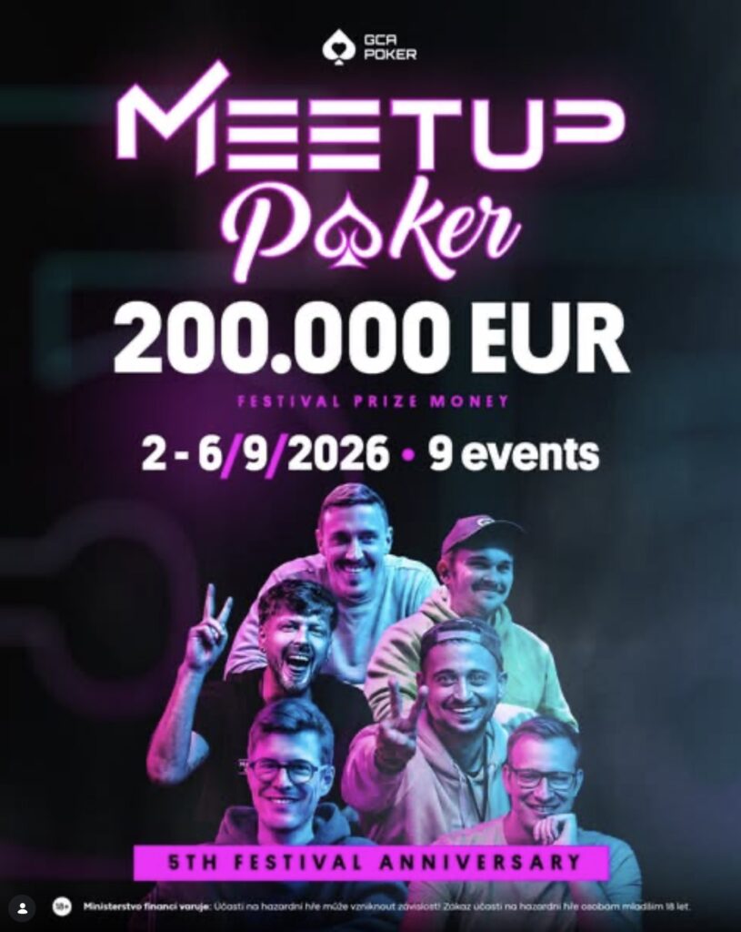 GCA MUP MeetUp Poker Festival 2026