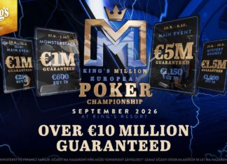 Die King’s Million European Championship kommt im September mit über €10 Millionen GTD!