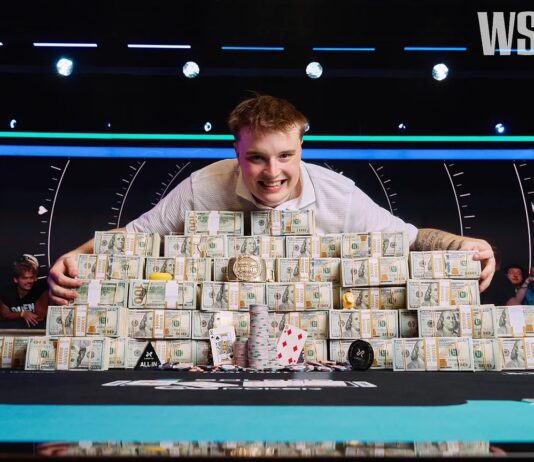 WSOP Main Event Champion 2026: Lucas Jumalon (USA)