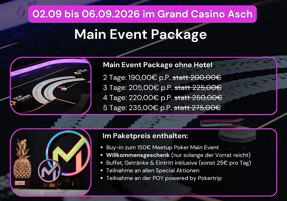 MUP Main Event Package