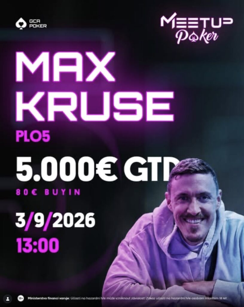 MUP MeetUp Poker - Max Kruse - PLO5
