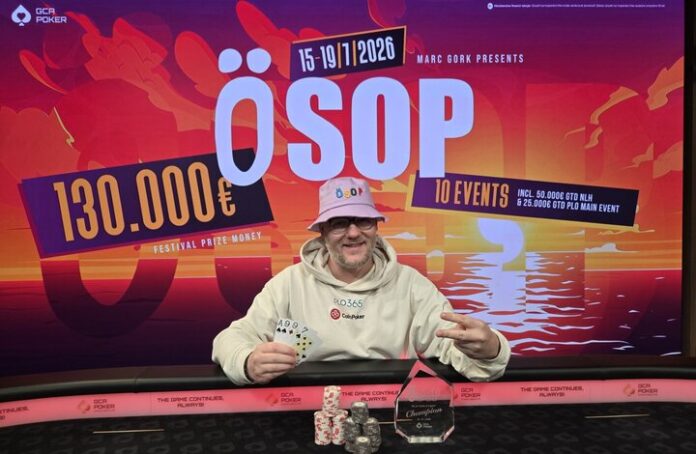 ÖSOP PLO Main Event - Marc Gork ÖSOP PLO Main Event - Marc Gork