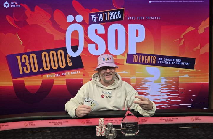 ÖSOP PLO Main Event - Marc Gork
