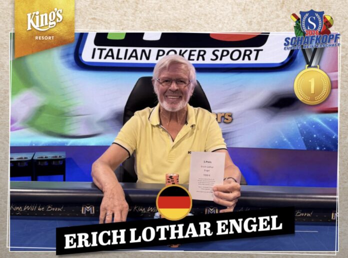 Schafkopf Europa Meisterschaft 2026 - Erich Lothar Engel - CROP Schafkopf Europa Meisterschaft 2026 - Erich Lothar Engel