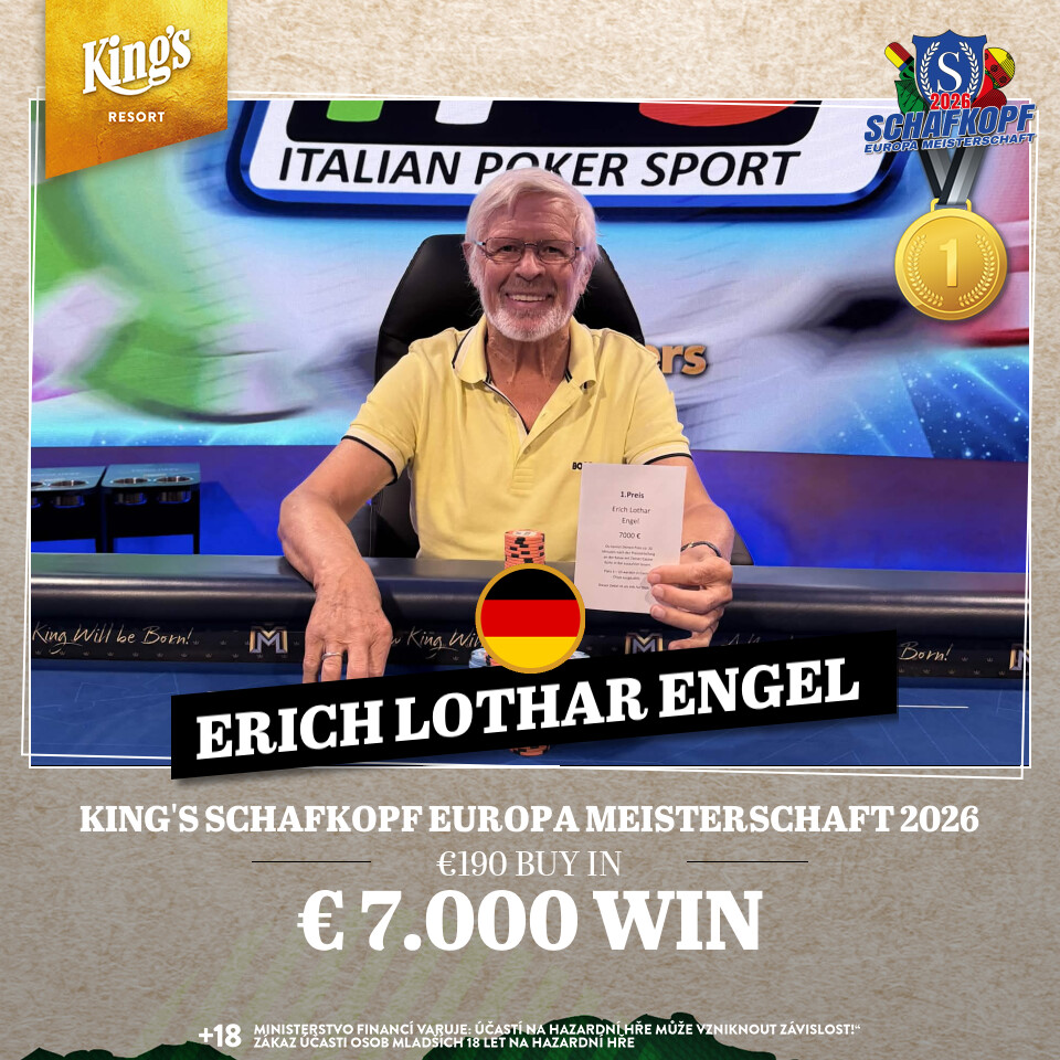 Schafkopf Europa Meisterschaft 2026 - Erich Lothar Engel