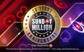Bereits über 1.000 Finalisten beim Sunday Million 20th Anniversary am 6. September!