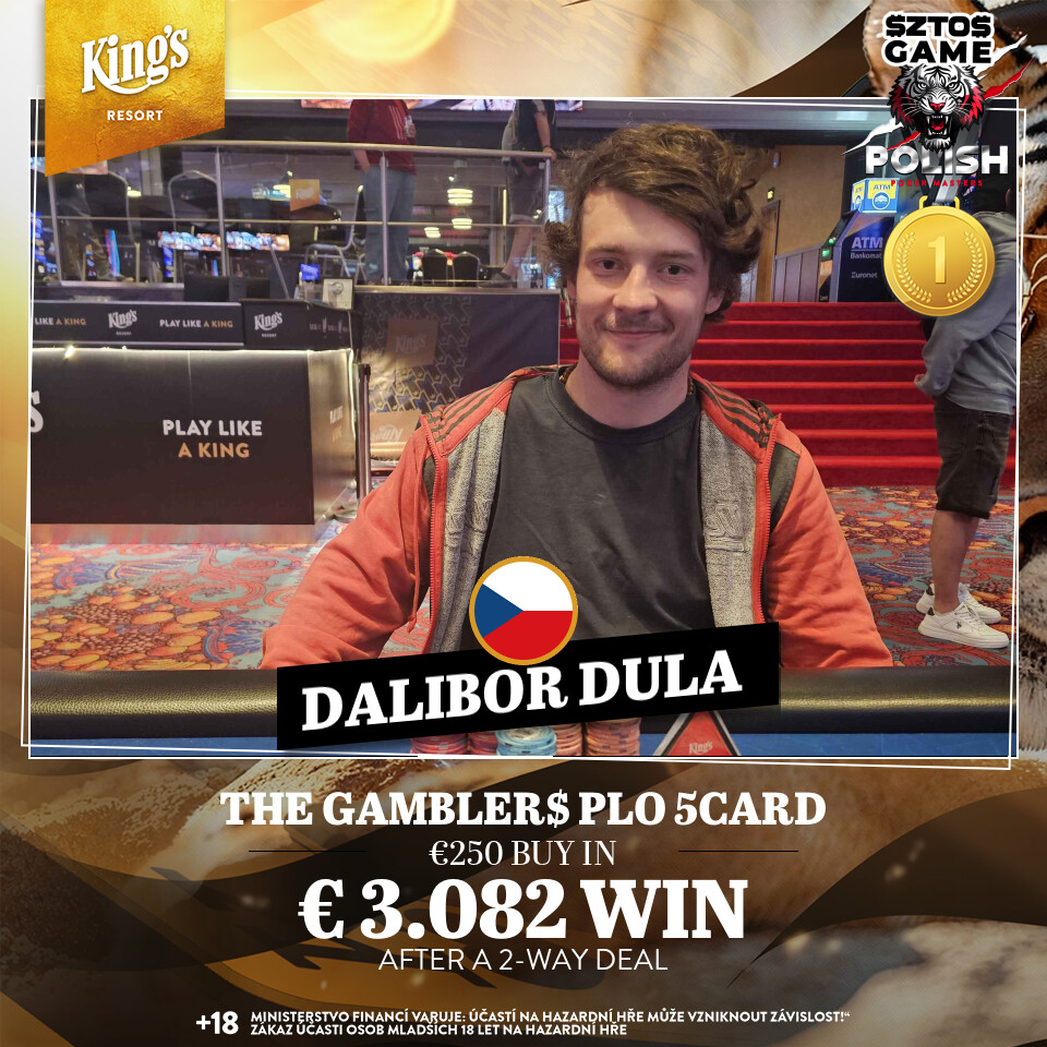 The Gambler$ PLO 5Card - Dalibor Dula