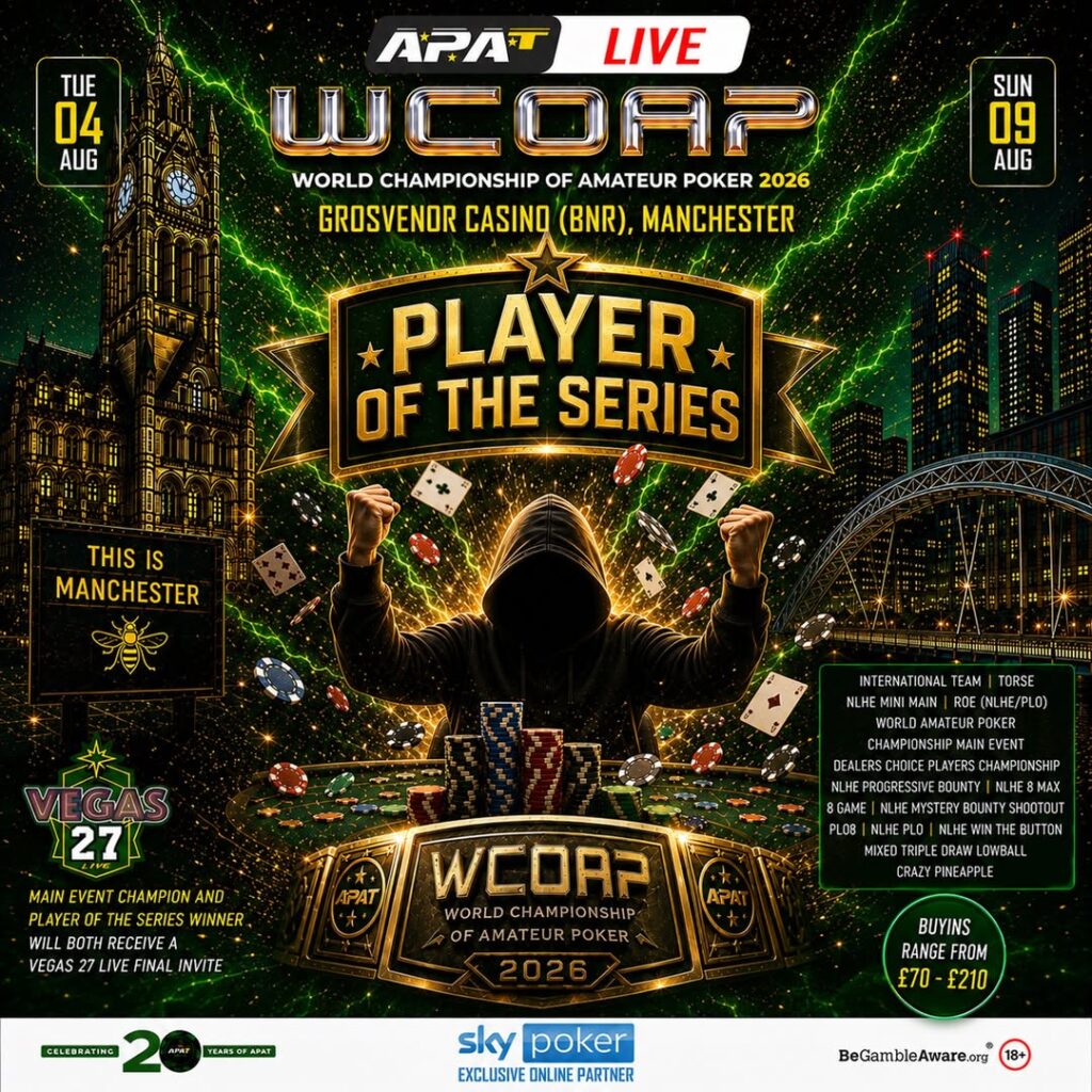 WCOAP Player of the Series