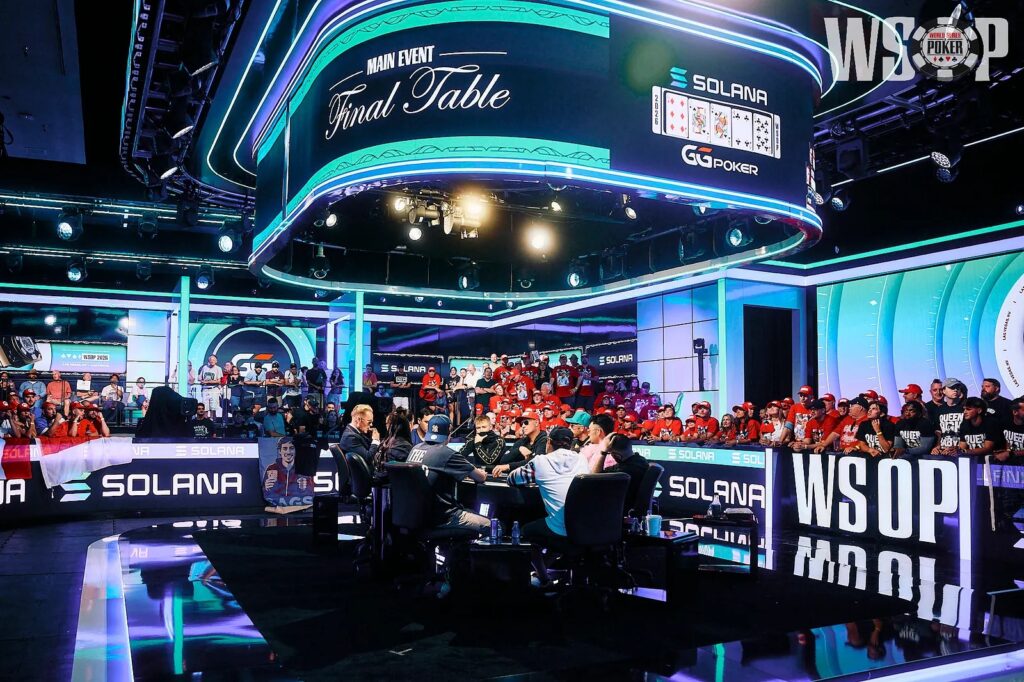 WSOP Main Event Final Table