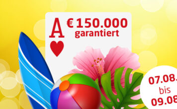 Hitzewelle bei win2day – garantierte €150.000 bei der Summer Poker Series! win2day Summer Poker Series