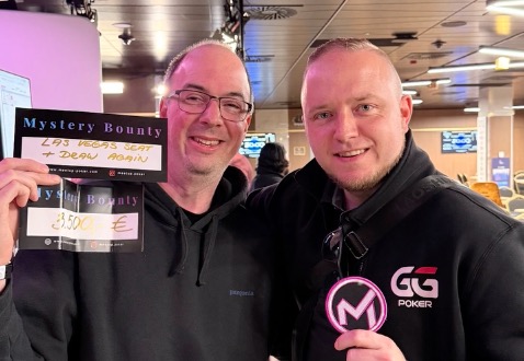 2 Road to Vegas Finale Ticket Gewinner - vlnr Janis + ChrisPDM