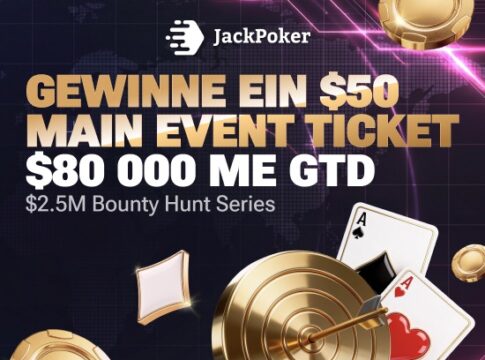 Jack Poker – Gleich 4x Value bei der Bounty Hunt Series!