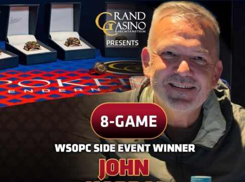 John Kabbaj ist der 8-Game Champion des WSOPC-Festivals Liechtenstein!
