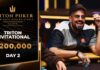 Triton Livestream vom Tag 2 des $200.000 Triton Jeju NLH Invitational Event #10!
