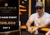 Triton Livestream vom Tag 2 des $100.000 Triton Jeju NLH Main Event #12!