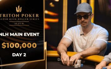 Triton Livestream vom Tag 2 des $100.000 Triton Jeju NLH Main Event #12!