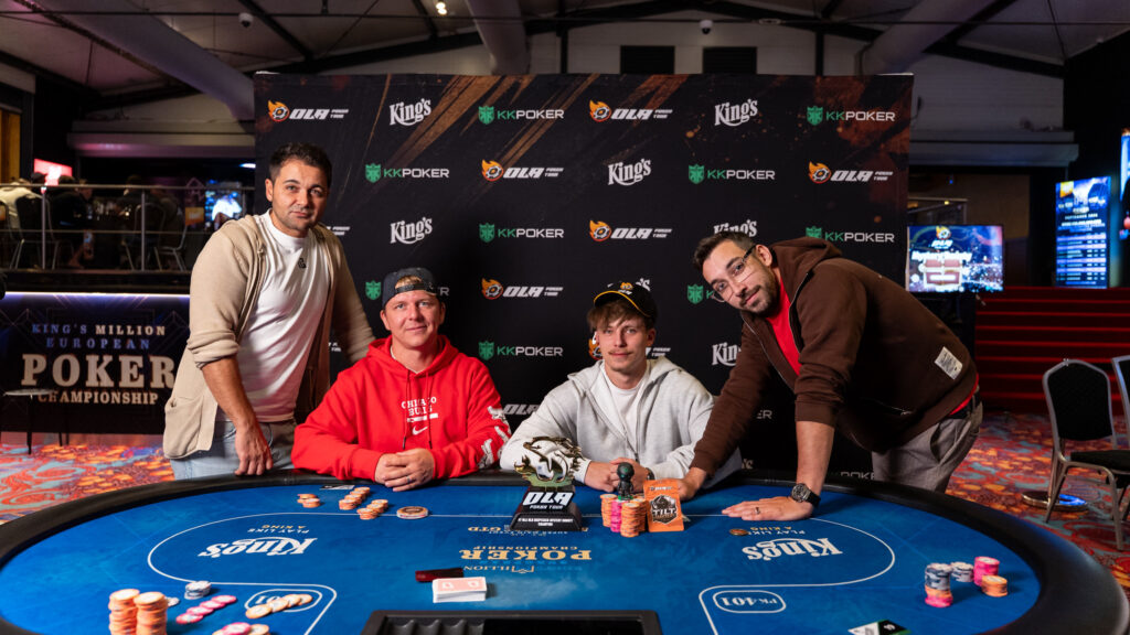 Die 4 Dealmaker im OLA NLH Deepstack Mystery Bounty