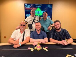 Die 5 Dealmaker im Noon Turbo: (v.l.n.r.) "Heisenberg24" (GER), Uwe Ziermaier (GER), "Johnny Hell" (GER), "JK1957" (VIE), "mg_stylez" (GER)