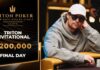 Triton Livestream vom Finale des $200.000 Triton Jeju NLH Invitational Event #10!
