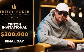 Triton Livestream vom Finale des $200.000 Triton Jeju NLH Invitational Event #10!