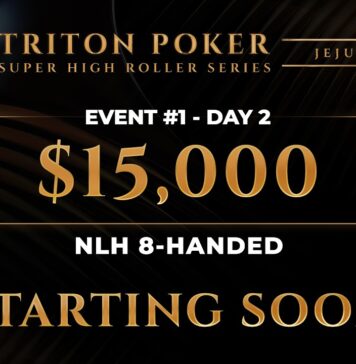 Triton Livestream vom Finale des $15.000 Triton Jeju NLH 8-Max Event #1!