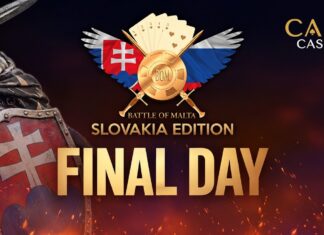 Montag ab 16:30 Uhr – Finale des €400 Battle Of Malta Slovakia Main Event aus dem Card Casino SK!