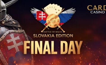 Montag ab 16:30 Uhr – Finale des €400 Battle Of Malta Slovakia Main Event aus dem Card Casino SK!
