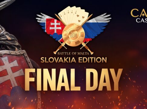 Montag ab 16:30 Uhr – Finale des €400 Battle Of Malta Slovakia Main Event aus dem Card Casino SK!