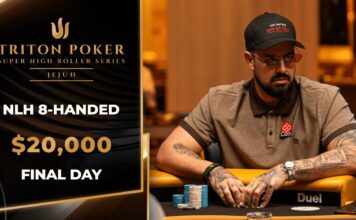 Triton Livestream vom Finale des $20.000 Triton Jeju NLH 8-Max Event #2!