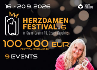 GCA – Sechstes Herzdamen Festival garantiert €100.000 an Preisgeldern!