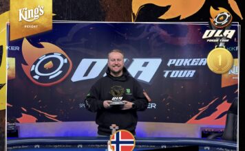 Jon Kyte gewinnt das High Roller Event der OLA Poker Tour Jon Kyte - OLA High Roller Bounty
