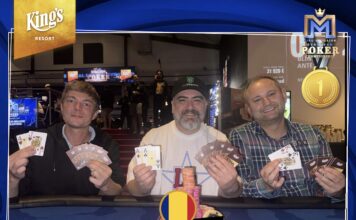 3-Way-Deals in den King’s Side Events – Makulik auf dem Podium! Kings Million EPC Monday Morning Bounty - vlnr Luke Lucassen, Uncle, Mateusz Makulik