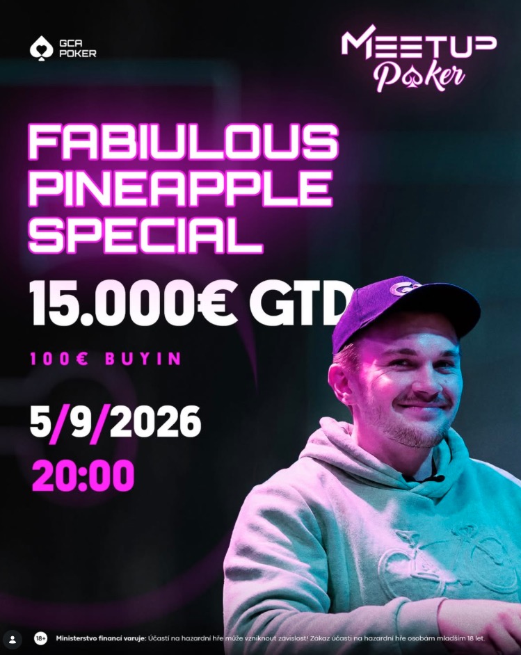 MUP MeetUp Poker - Fabiulous Poker Fabian Bartuschk - Crazy Pineapple Special