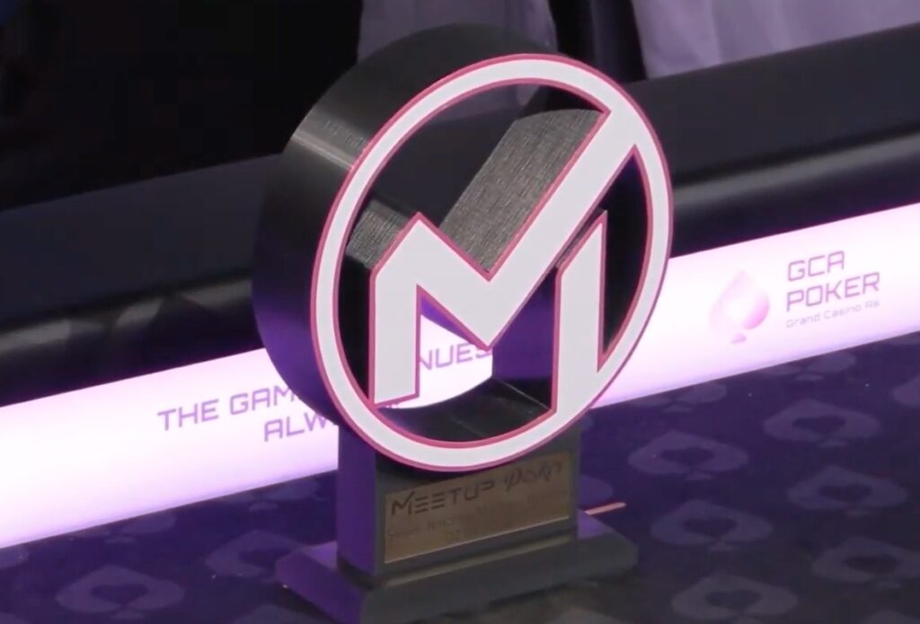 MUP Meetup Poker Trophy