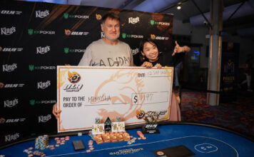 OLA Poker Tour – Deals im PLO Bounty und NLH Deepstack Mystery Bounty! Mimosha - OLA PLO Bounty - Scheck Cheque