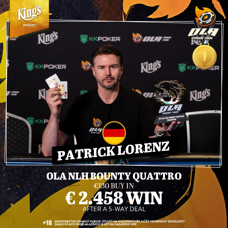 OLA NLH Bounty Quattro - Patrick Lorenz