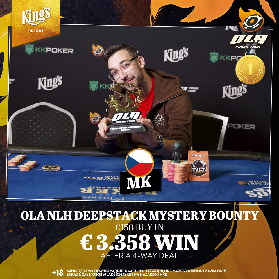 OLA NLH DeepStack Mystery Bounty - MK