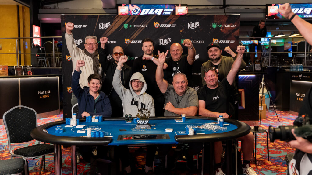 OLA Poker Tour Event 5 Final Table - OLA NLH Bounty Quattro