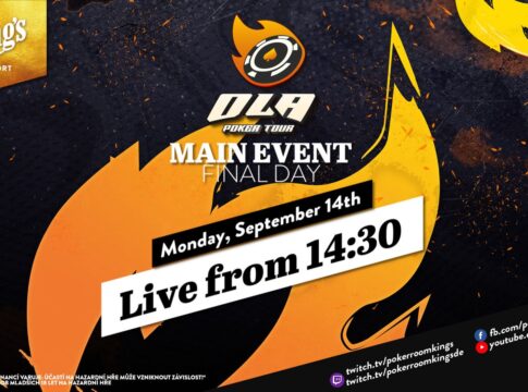 Montag ab 14:30 Uhr – Finale des €350 Ola Poker Tour NLH Main Event aus dem King’s!