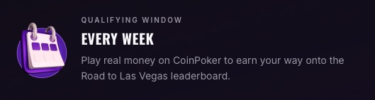 PokerGOFreeroll - CoinPoker x PokerGO High Stakes Poker 100k Seat - Every Week