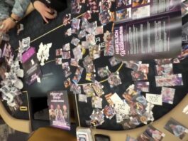 Sammelfieber MUP Meetup Poker Festival Sticker Stickeralbum