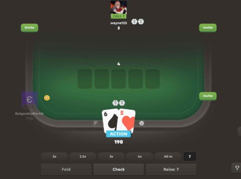 Chess.com probiert sich an Poker!