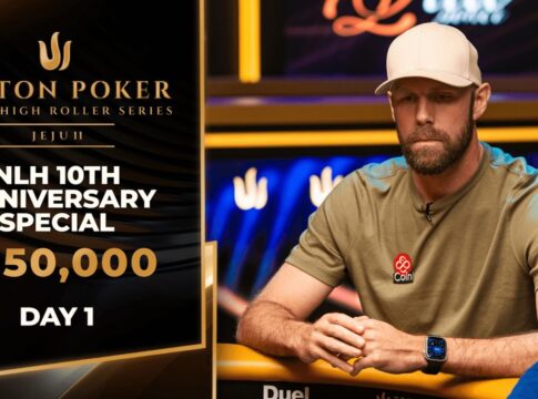 Triton Livestream vom Tag 1 des $150.000 Triton Jeju NLH 10th Anniversary Special #15!
