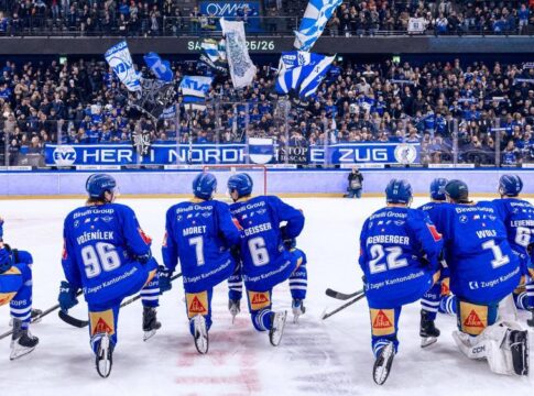 Eishockey National League Schweiz – EV Zug nimmt den Schwung des Traumstarts mit nach Lugano!